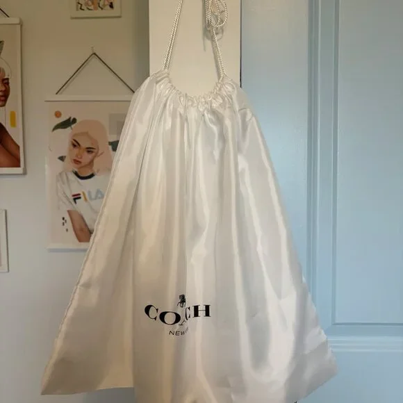 Coach Brooklyn 28 Maple Leather Shoulder Bag - Picture 7 of 7